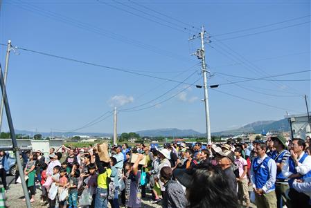 餅投げ2