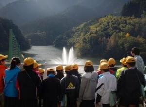 施設見学（氷川ダム）