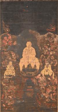 釈迦十六善神像