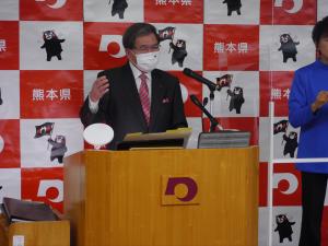 蒲島郁夫知事