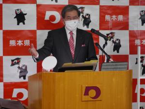 蒲島郁夫知事