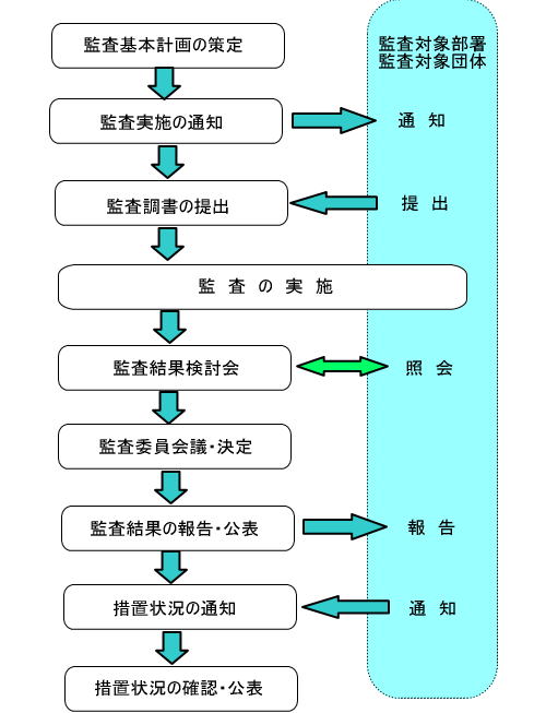 監査の流れ