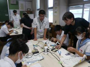 【八代工業高校】電気科生徒によるものづくり4