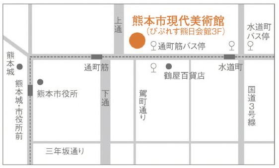現代美術館アクセスマップ