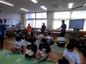 赤ちゃん抱っこ体験