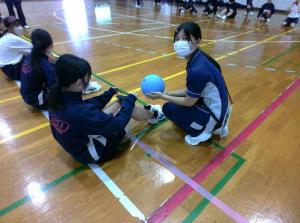 ゴールボール体験