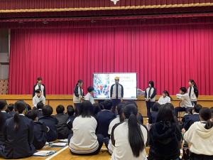 高校生によるミニ講座・寸劇