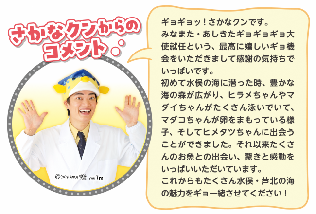 さかなクンからのコメント