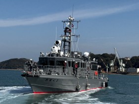 新漁業取締船「あまくさ 68トン」