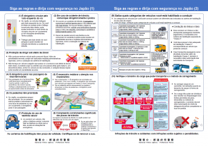 Siga as regras e dirija com segurança no Japão