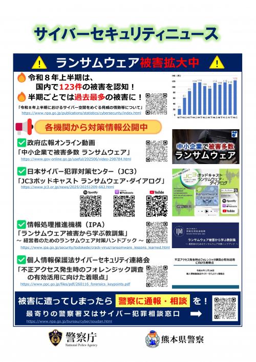 サイバーセキュリティニュース
