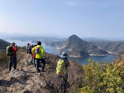 三角岳雲竜台からの眺望