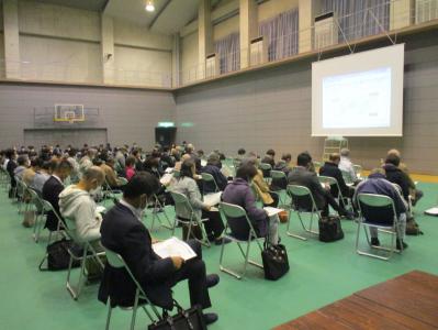 人吉計画事業青井被災市街地復興土地区画整理事業の事業計画(案)に係る説明会