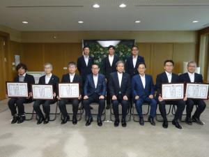 令和5年度（2023年度）救急医療功労者熊本県知事表彰式（熊本県庁）