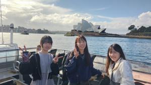 フェリーでの一コマ